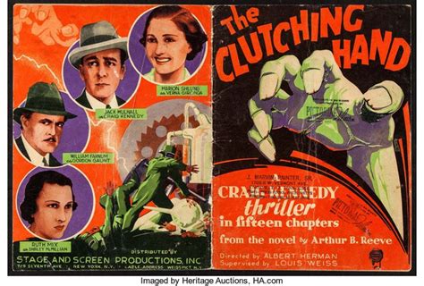  The Clutching Hand - A Lost Gem of Early Silent Cinema With Gripping Mystery and Stellar Acting